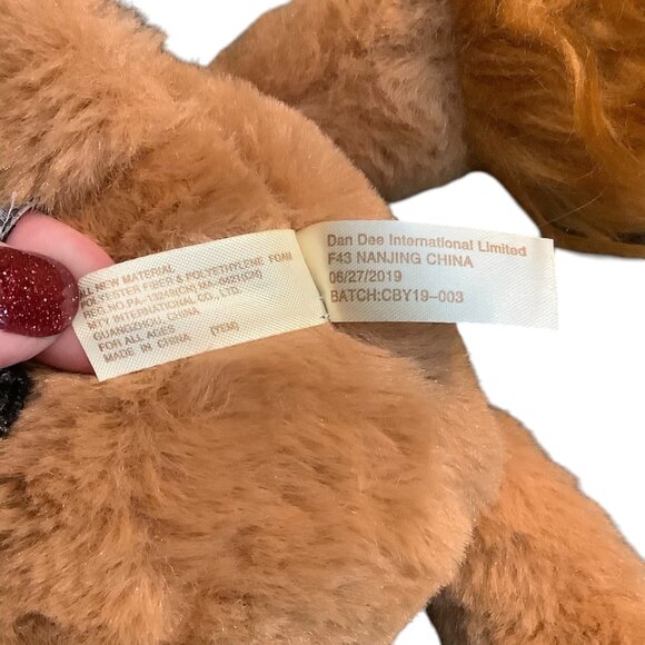 Platinum Plus Shaggy Lion Stuffed Animal Plush Dan Dee International Shiny Paws - Picture 5 of 7